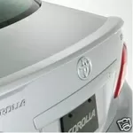 Спойлер Toyota corolla 