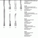 Со-4 Скальпель остроконечн средний Со 150х40