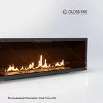 Вбудований біокамін «Очаг 1000 MS-арт.001» Gloss Fire