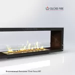 Вбудований біокамін «Очаг 1000 MS-арт.003» Gloss Fire 