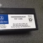 Аккумулятор дополнительный 1.2Ah, 12V Mercedes N000000004039