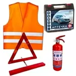 Автомобільні комплекти безпеки ВП-1 та ВП-2 — готовність до перевірок і захист у дорозі