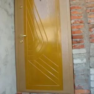 Входная утепленная металлическая дверь