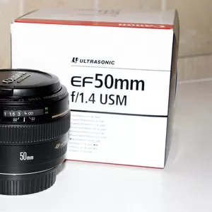 Продам объектив Canon EF 50 f/1.4 USM