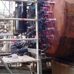 Обладнання для пневмоимпульсної очистки