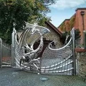 ворота кованые