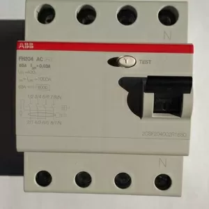 Дифференциальное реле ABB FH204 AC-63/0, 03