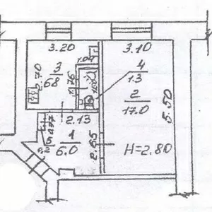 Продам 1-но комнатную квартиру,  метро Пушкинская 