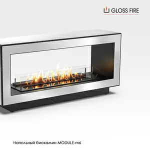 Підлоговий біокамін Module 1200-m6 Gloss Fire 