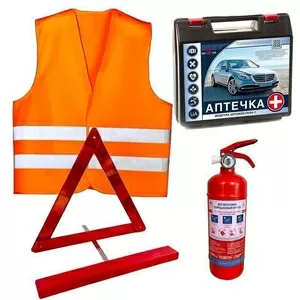 Автомобільні комплекти безпеки ВП-1 та ВП-2 — готовність до перевірок і захист у дорозі