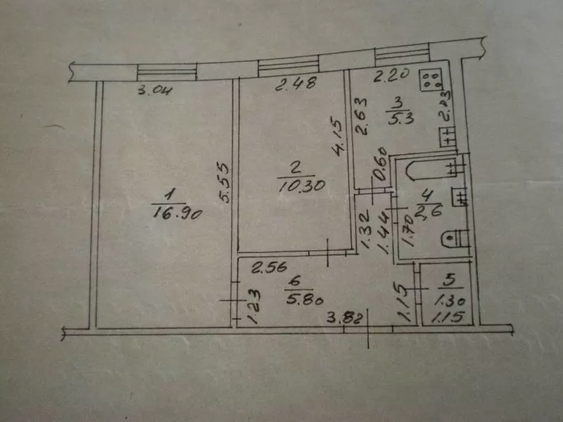 Продам 2к. квартира на Салтовке,  533 мр. Хозяин