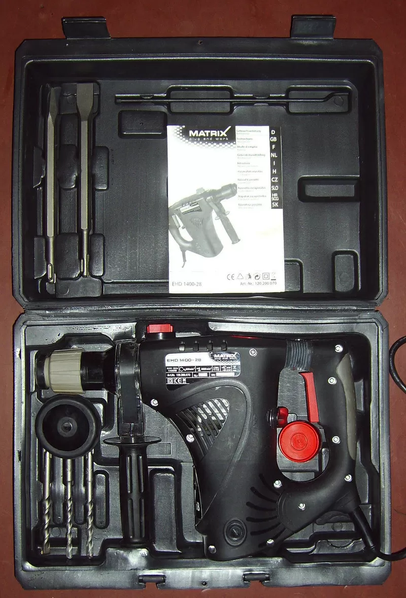 Перфоратор Matrix EHD 1400-28 Evolution 