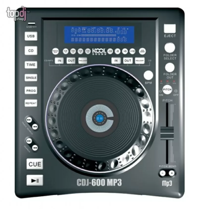 2CD-DJ-MP3  KOOLsound CDJ-600 MP3+пульт Vestax VMC-002xl 2