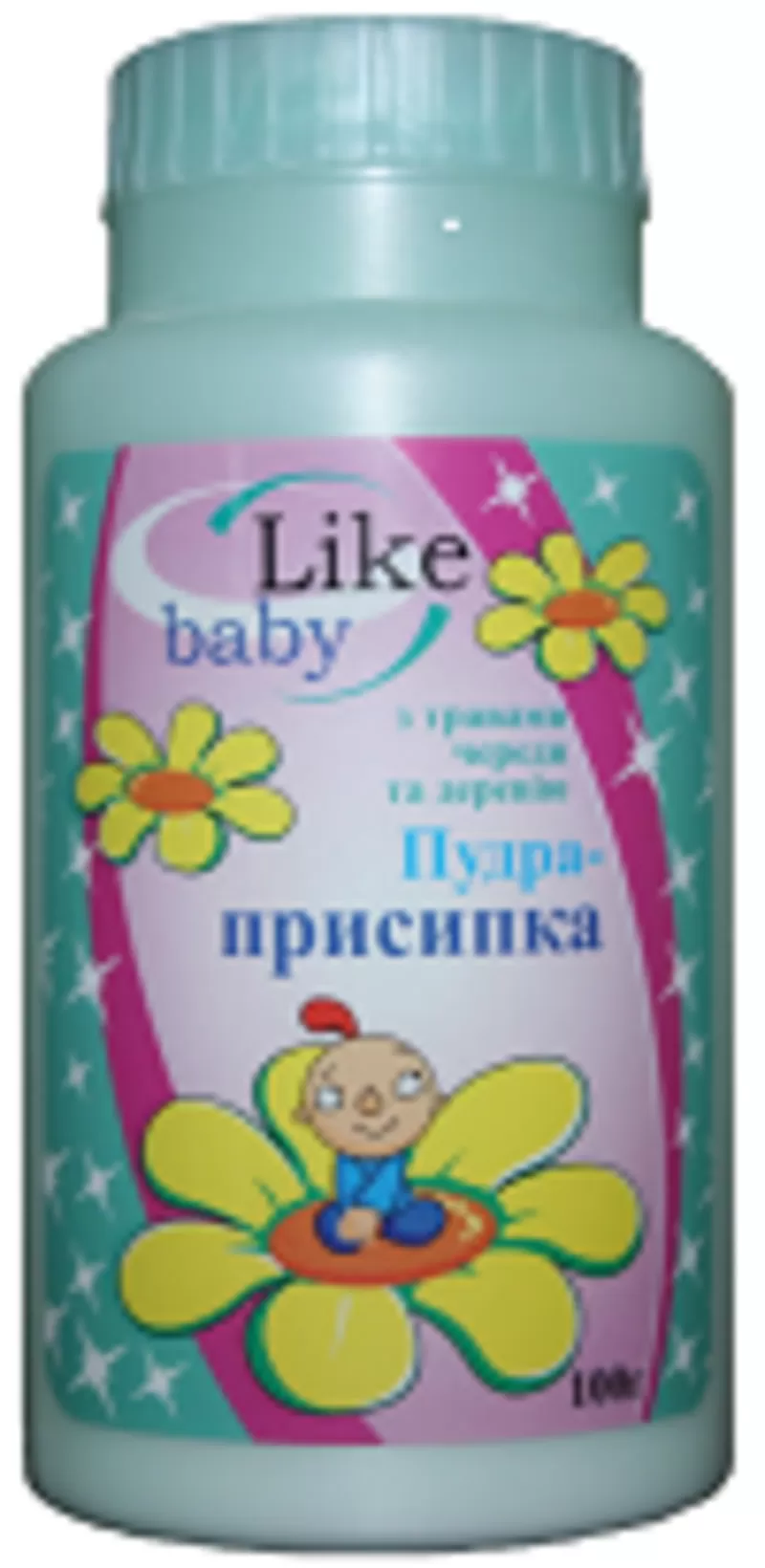 Детская присыпка ТМ Like baby с травами по 50 и 100г. 2