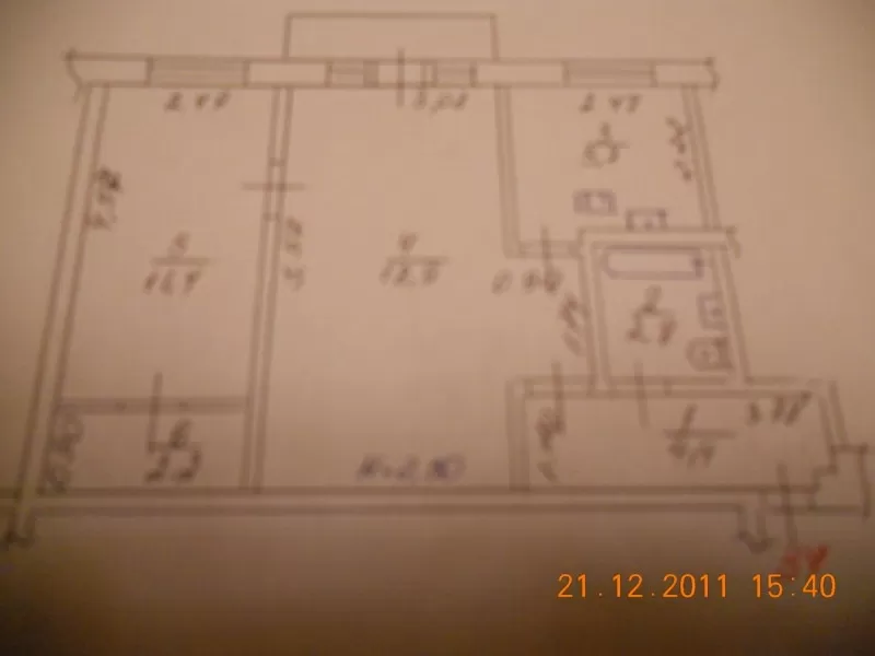 2х комнатная квартира район ХТЗ,  пр.Косиора. 6