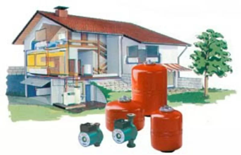 подбор и монтаж систем водоснабжения и отопления. 3