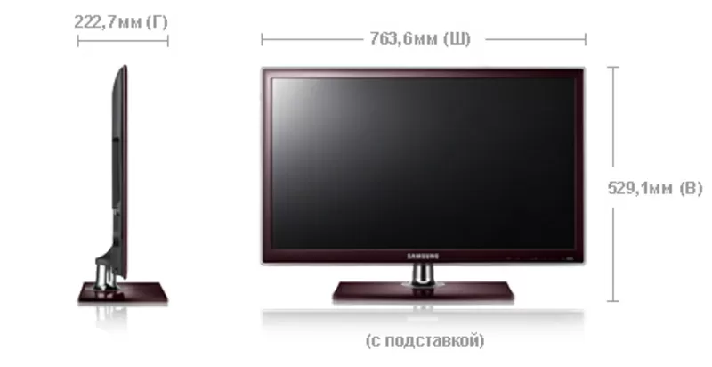 Продам LED телевизор Samsung ue32d4020nw 3