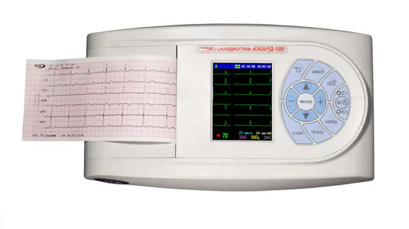 Электрокардиограф Юкард-100 6/12-ти канальный за 14200 грн