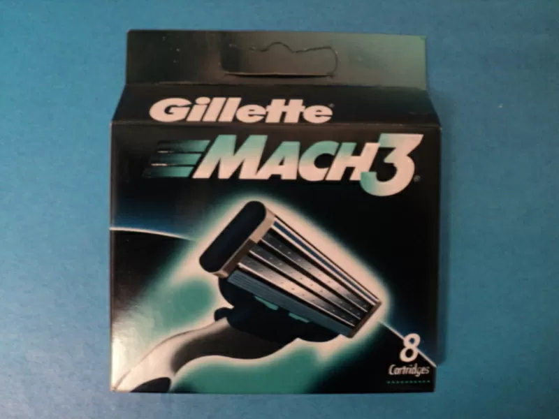 Бритвенные лезвия торговой марки Gillette,  мелким и крупным оптом. 6
