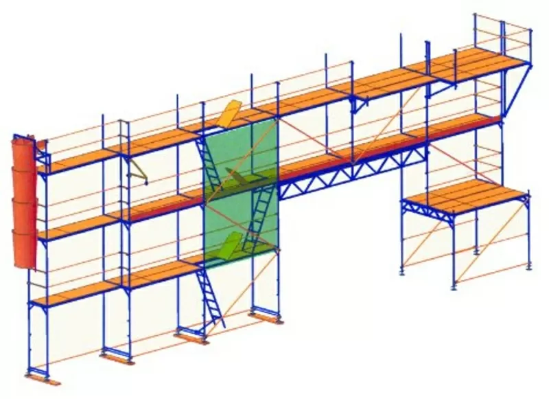 Аренда,  продажа строительных лесов.