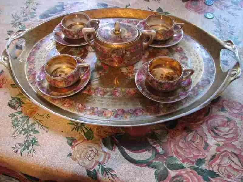 Фарфоровый чайный сервиз. Бавария. Производство Rosenthal