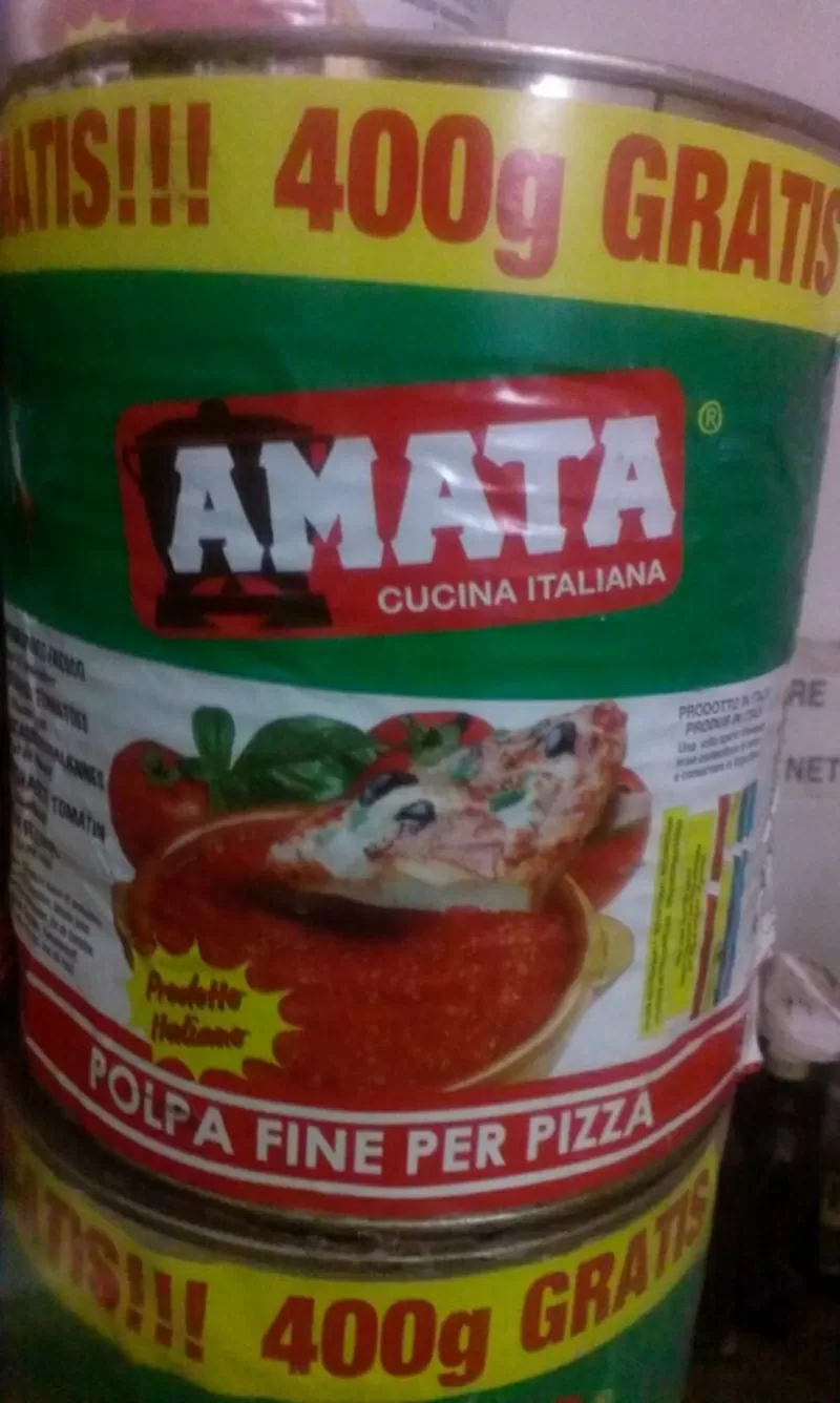 Томатная паста для пиццы Amata 400g