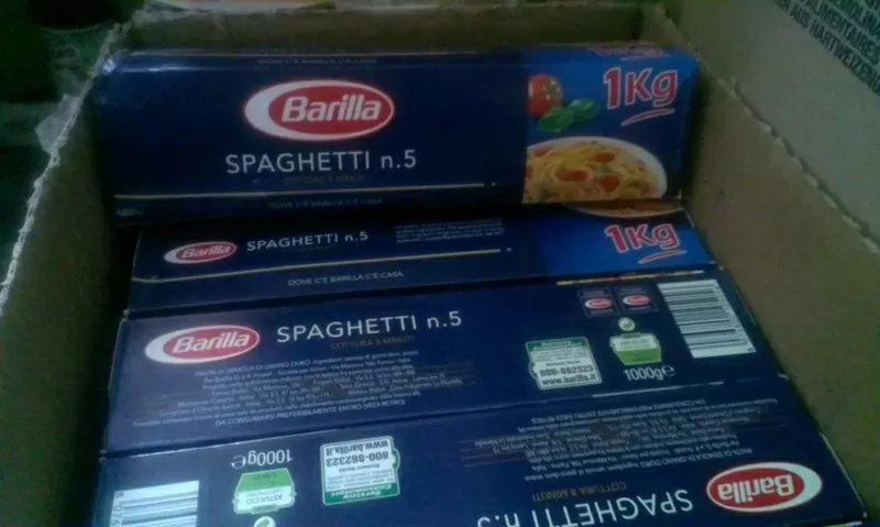 Макаронные изделия barilla spaghetti 1кг