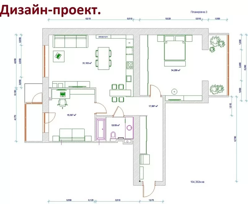 Архисрочно! Поэтому дёшево.2к.107м Новострой, фасад утеплён.Метро 2 мин 2