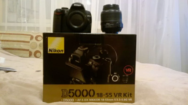 Продам фотоаппарат Nikon D5000 VR Kit 18-55 4