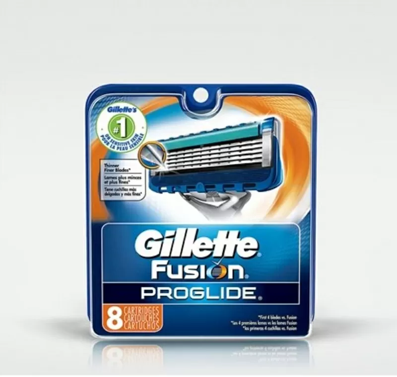 Gillette и Schick оригинальные картриджи (лезвия,  кассеты) США