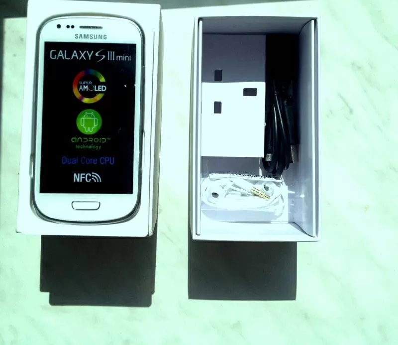 Мобильный телефон Samsung Galaxy S III mini I8190N-white