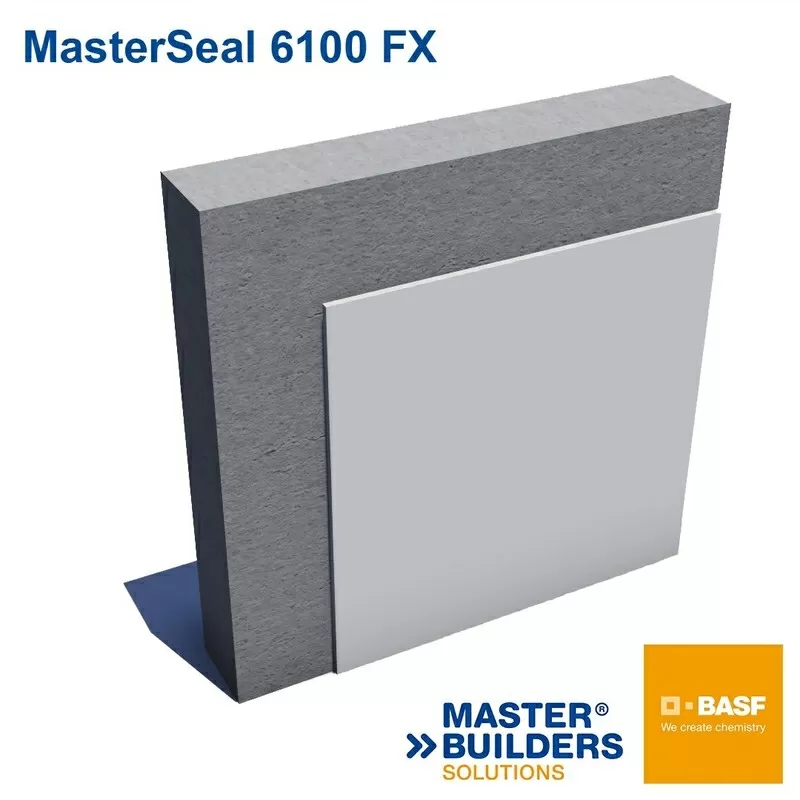 Эластичная однокомпонентная гидроизоляция MasterSeal 6100 FX 2