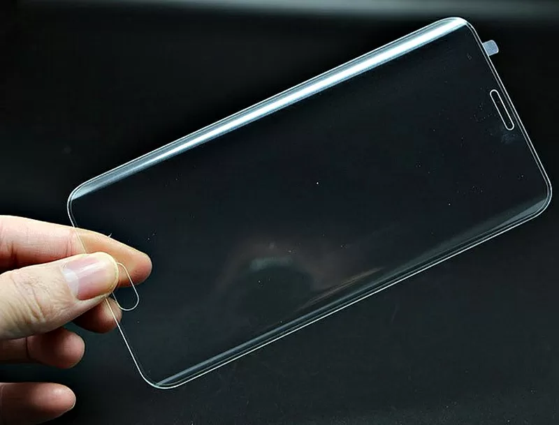 Защитное стекло-пленка для  для Samsung S7 Edge-(Япония) 2