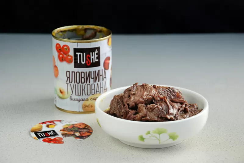 Тушенка Tushe. Мясные и овощные консервы. Интернет магазин.