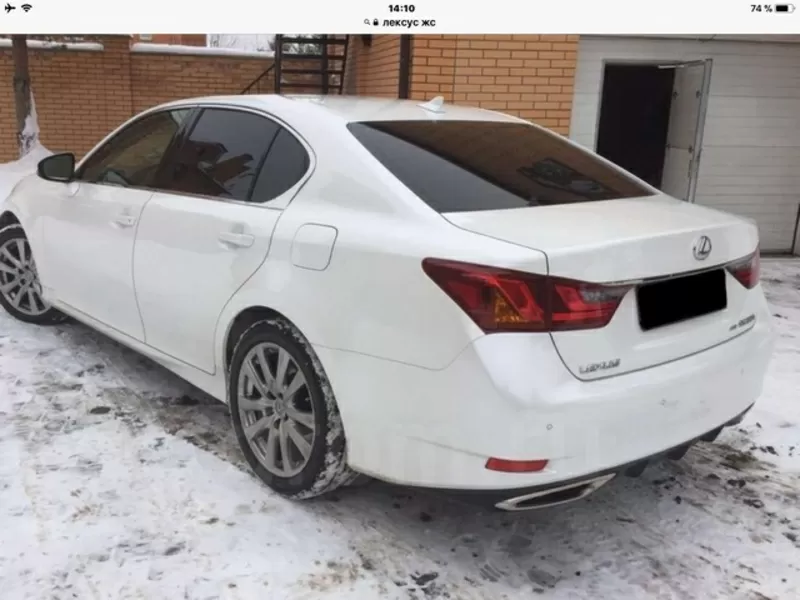 Задний бампер Lexus GS 250 2015 года 2