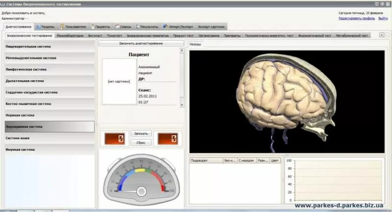 Диагностический прибор врачам Паркес-Д 2