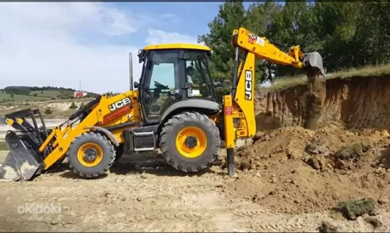 Услуги,  аренда экскаватора-погрузчика JCB - 3 2