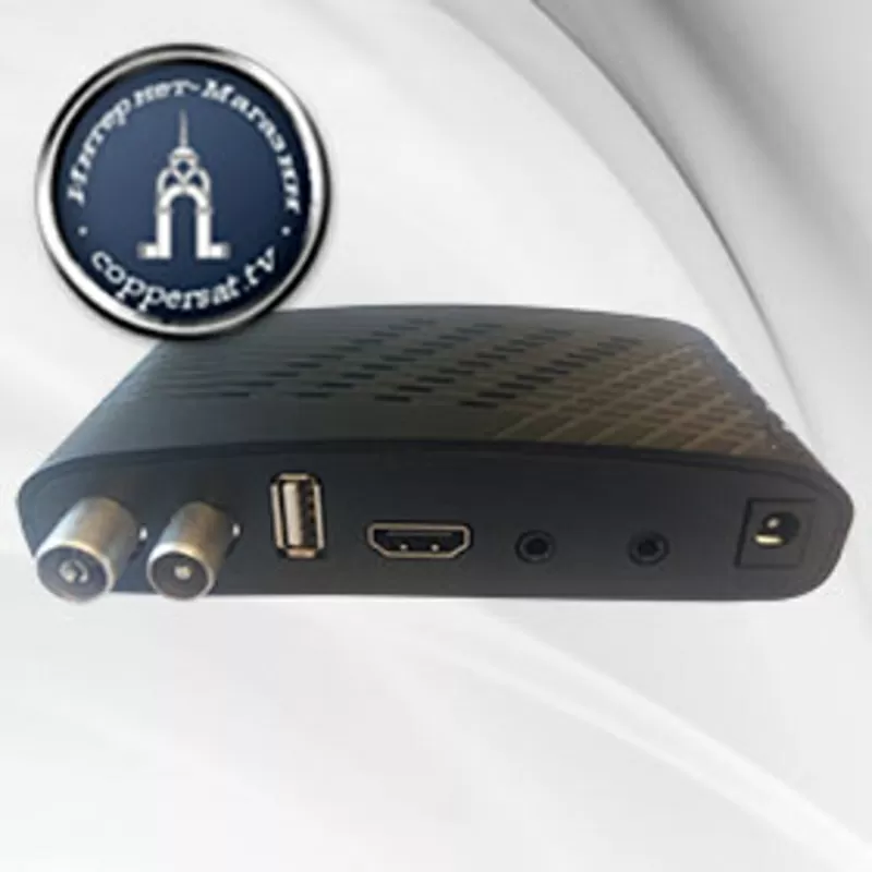 Цифровой эфирный тюнер Satcom T505 T2 Full HD (2 USB) 2