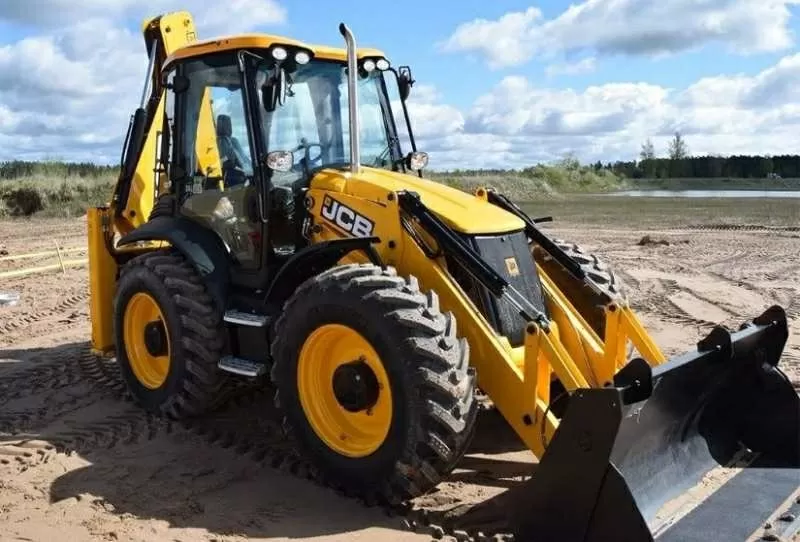 Услуги трактора экскаватора-погрузчика JCB 4CX,  самосвала.