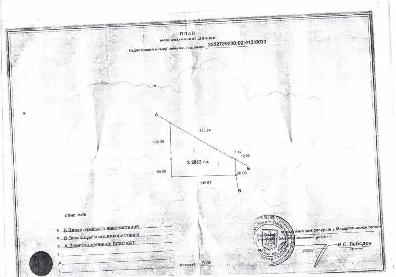 Продам земельный участок под Киевом