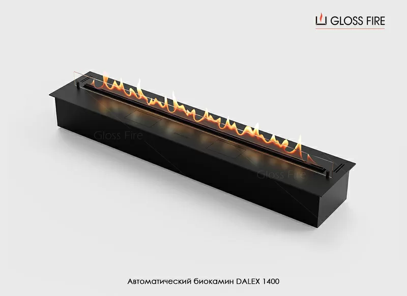 Автоматичний біокамін Dalex 1400 Gloss Fire  3