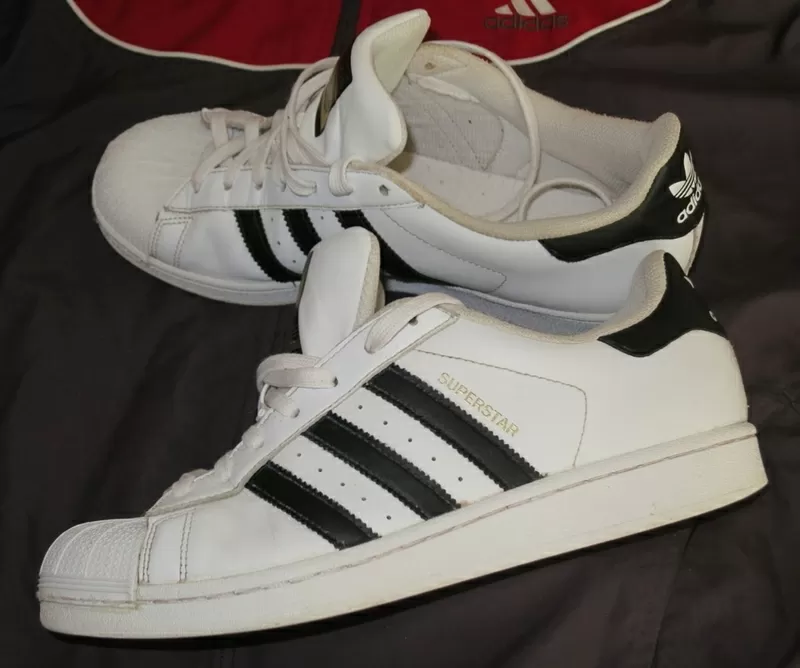 Продам легендарные кроссовки ADIDAS SUPERSTAR оригинальные 100 %, 43 p 4