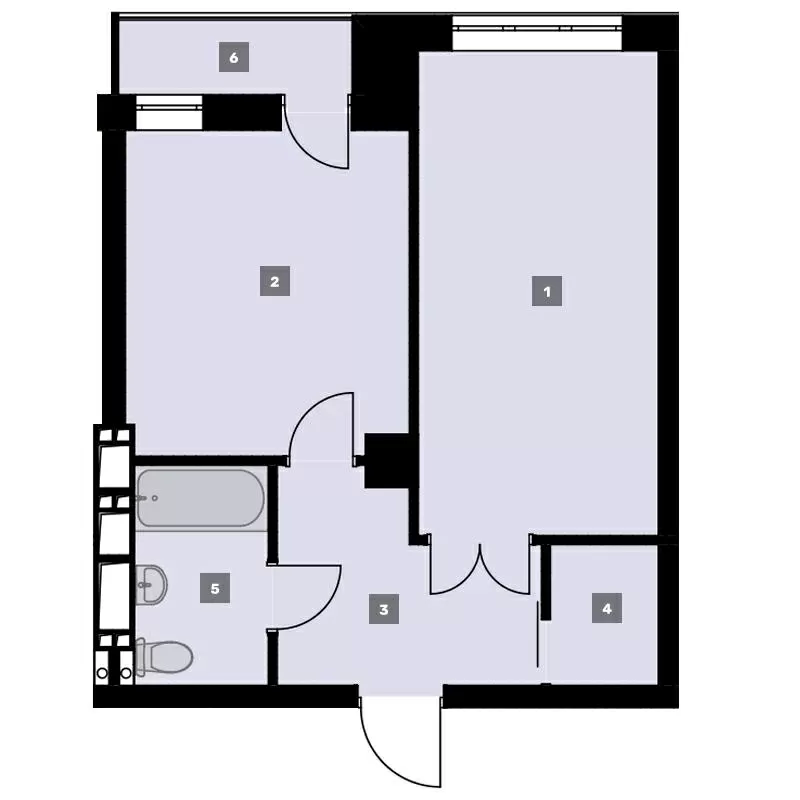 Квартира в Премиум ЖК «BAUHAUS» 4