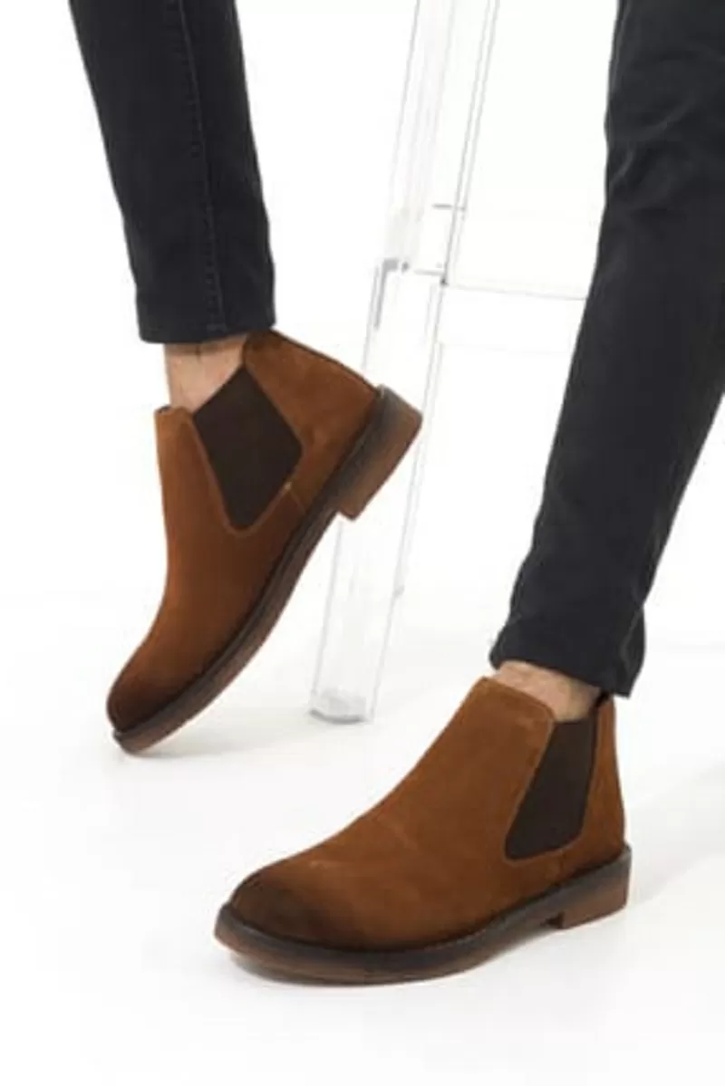 Ботинки челси SOHO для женщин и мужчин ,  натуральная замша