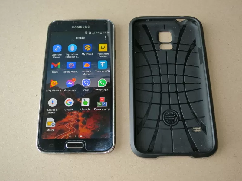 Продам премиум -смартфон Samsung Galaxy S5 DUOS  (S -G900FD) в идеале.  2