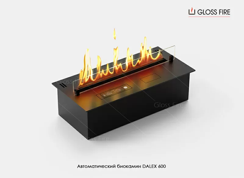 Автоматичний біокамін Dalex 600 Gloss Fire 