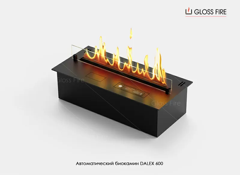 Автоматичний біокамін Dalex 600 Gloss Fire  4