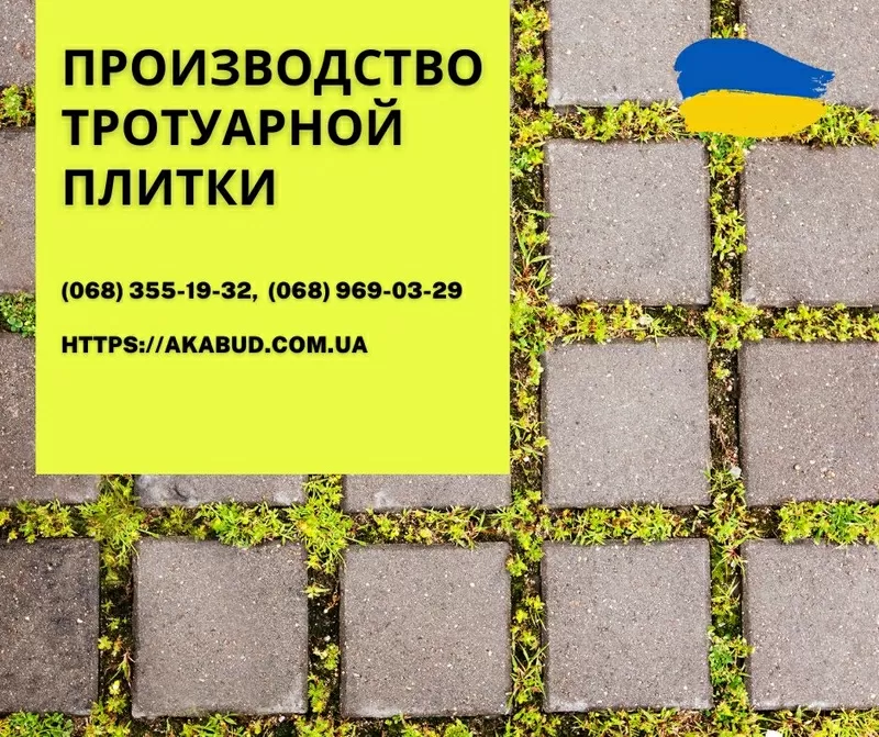 Тротуарна плитка Бруківка. Виробництво тротуарної плитки 3