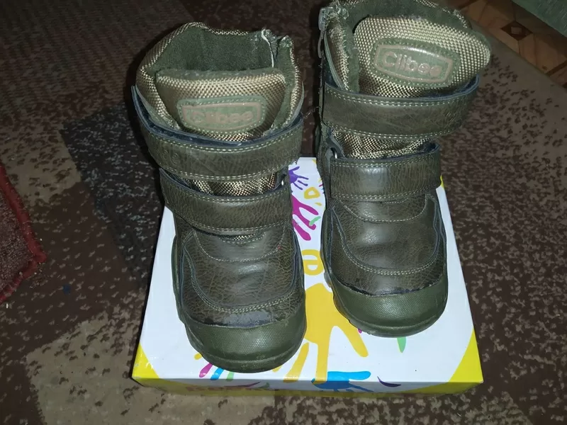 Зимние ботинки на мальчика фирмы Clibee 31 размер 3