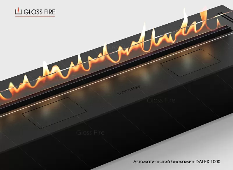 Автоматичний біокамін Dalex 1000 Gloss Fire  2
